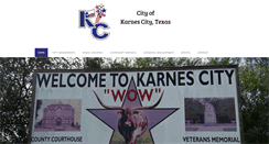 Desktop Screenshot of cityofkctx.com